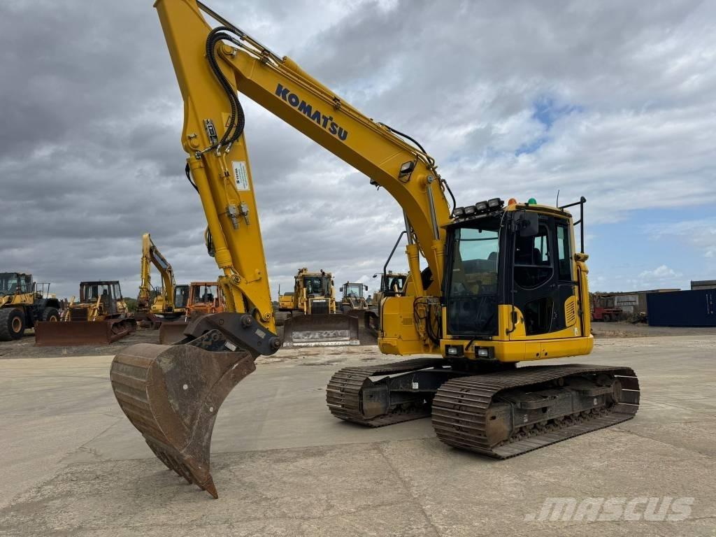 Komatsu PC 138 US-11 Paletli ekskavatörler