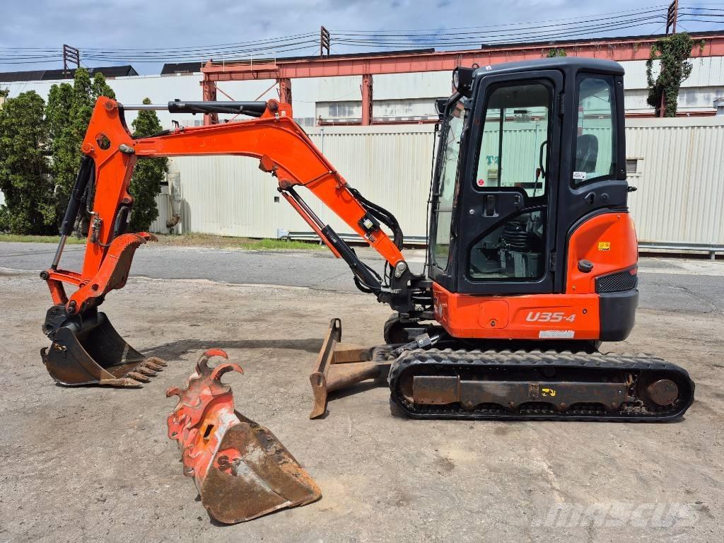 Kubota U 35-4 Mini ekskavatörler, 7 tona dek