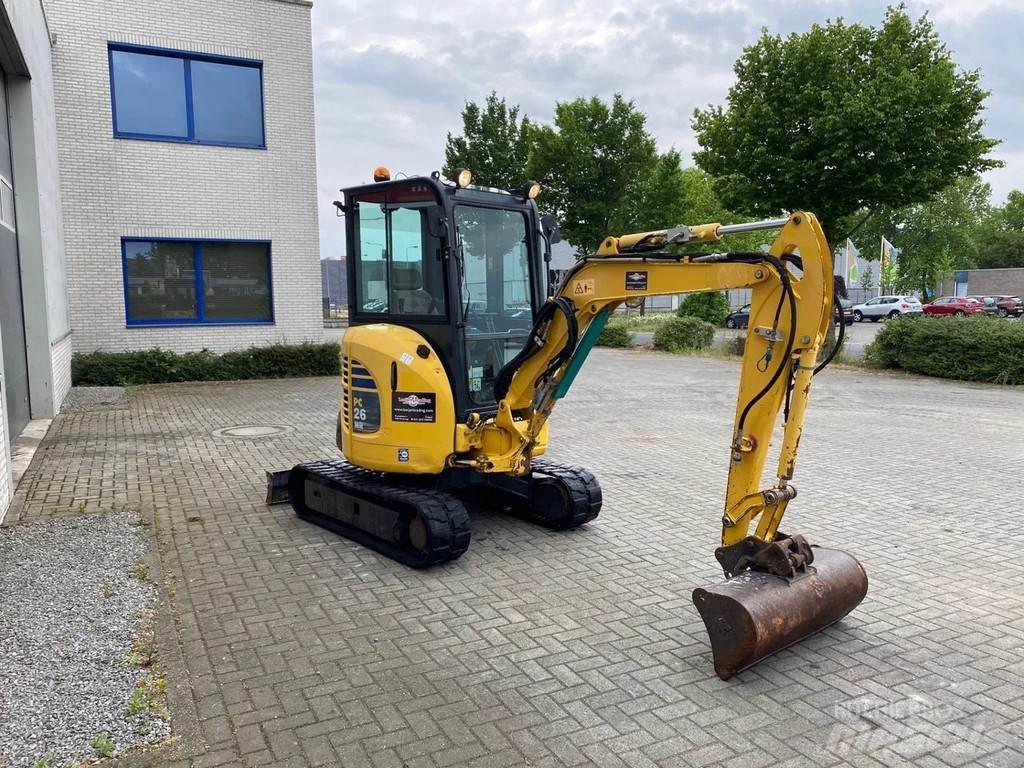 Komatsu PC26MR-3 Mini ekskavatörler, 7 tona dek