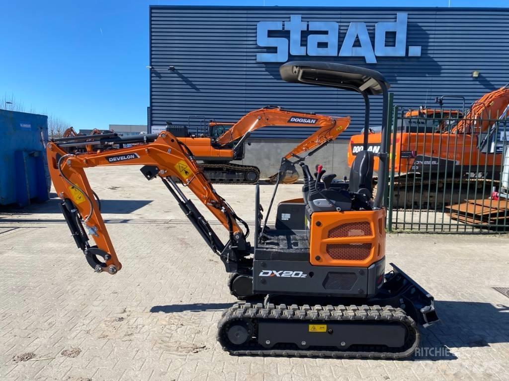 Develon DX20Z-7 Mini ekskavatörler, 7 tona dek