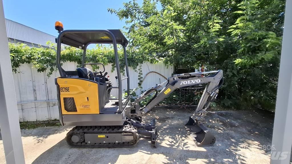 Volvo BM EC15E Mini ekskavatörler, 7 tona dek