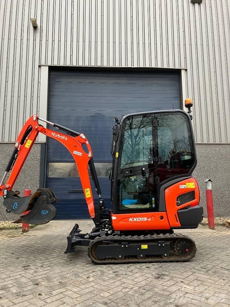 Kubota KX 019-4 Mini ekskavatörler, 7 tona dek