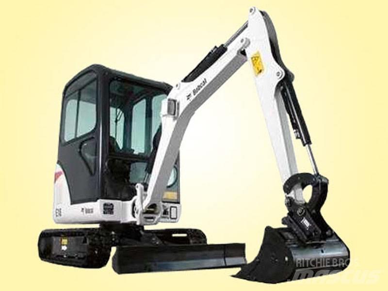 Bobcat E 16 Mini ekskavatörler, 7 tona dek