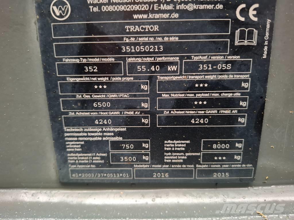 Kramer 8085 Tekerlekli yükleyiciler