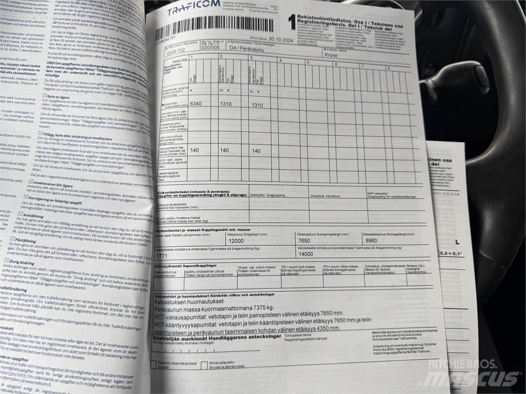Krone SD Perdeli yari çekiciler