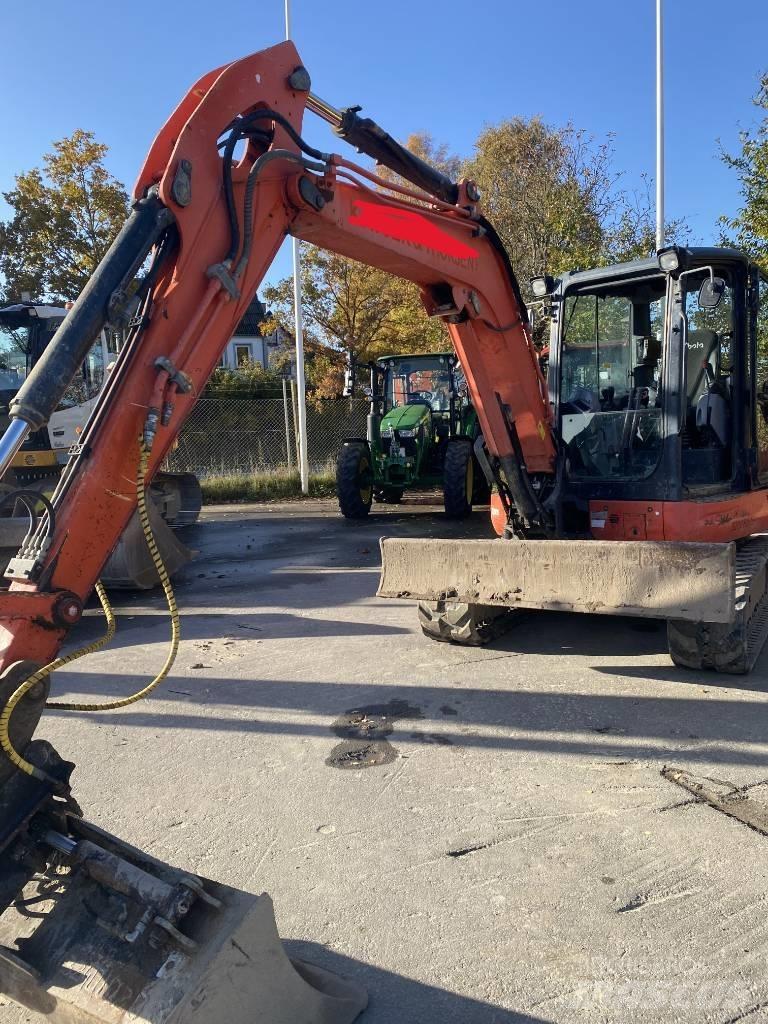 Kubota KX 057-4 Mini ekskavatörler, 7 tona dek