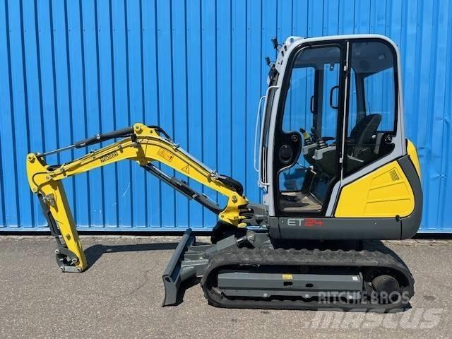 Wacker Neuson ET 24 Paletli ekskavatörler