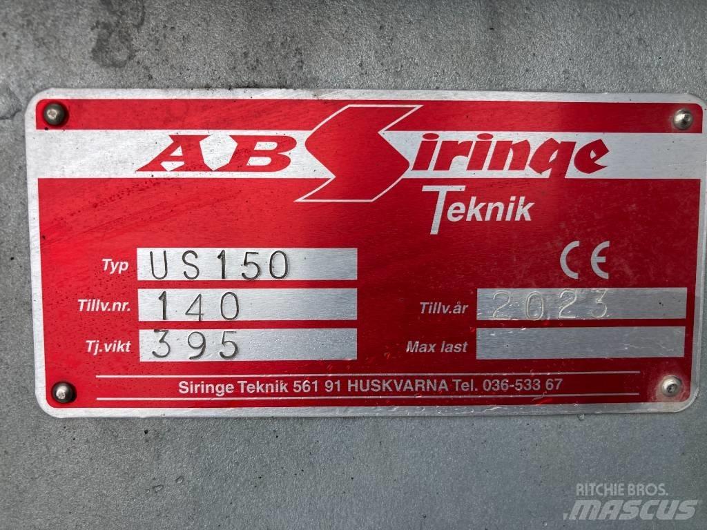 Siringe US 150 Cadde süpürücüler