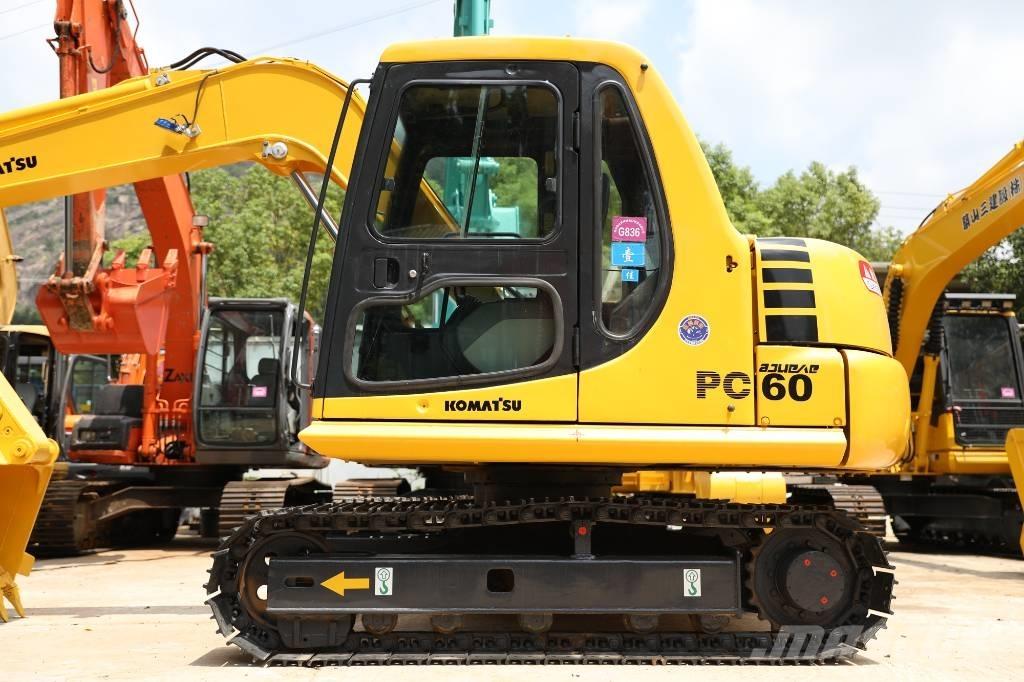 Komatsu PC 60-7 Mini ekskavatörler, 7 tona dek