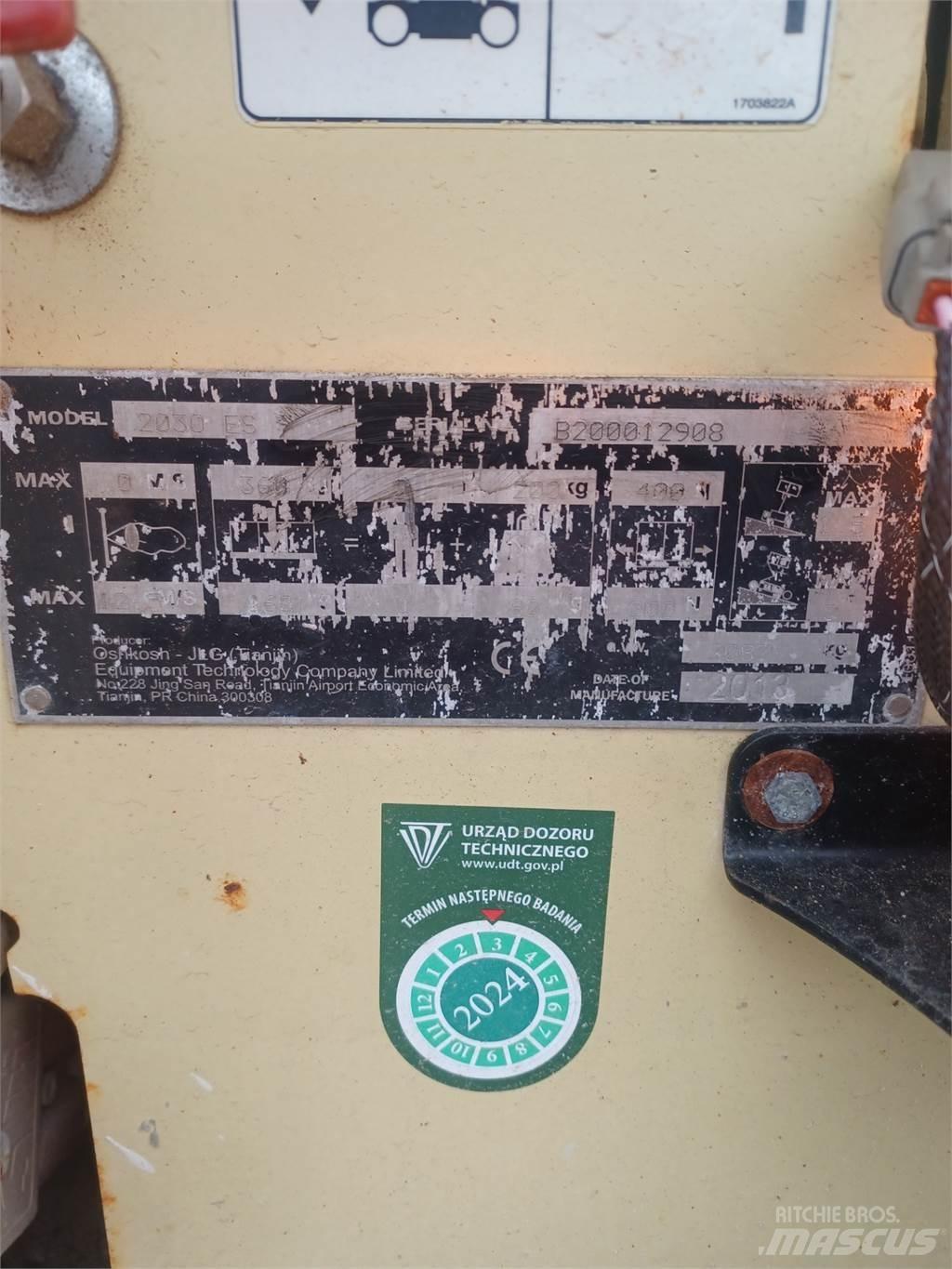 JLG 2030ES Makasli platformlar