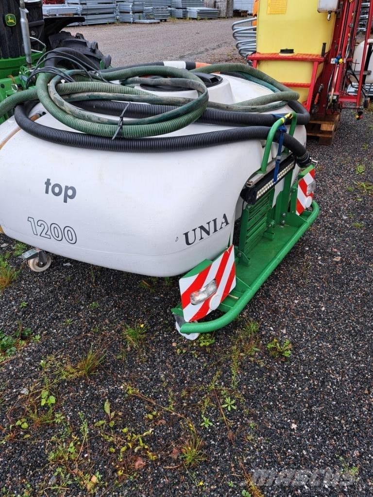 Unia etusäiliö 1200l Monte edilebilir pülverizatörler
