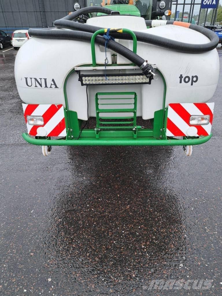 Unia etusäiliö 1200l Monte edilebilir pülverizatörler