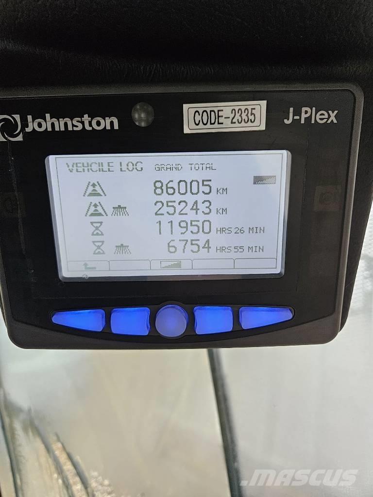 Johnston CN400 Cadde süpürücüler