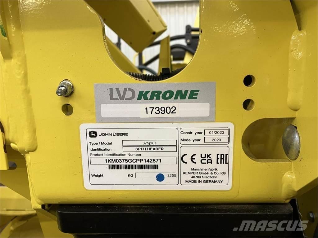 Kemper 375Plus Biçerdöver aksesuarlari