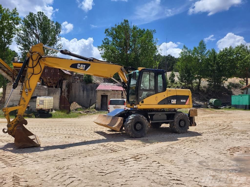 CAT 316d Lastik tekerli ekskavatörler
