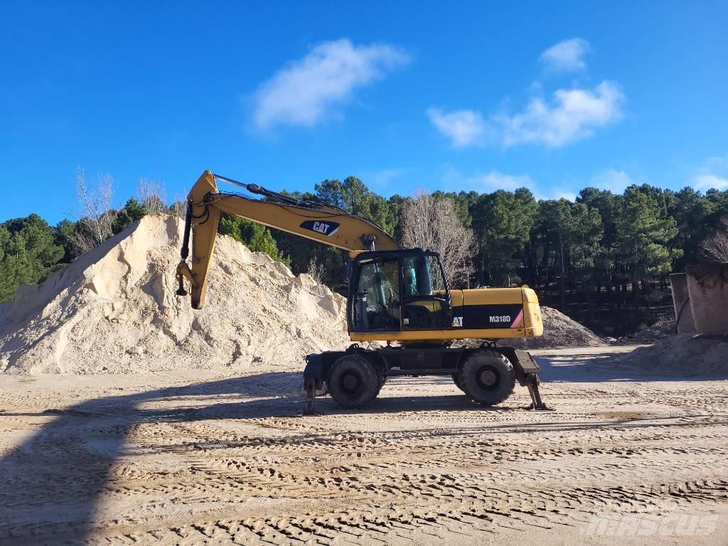 CAT 316d Lastik tekerli ekskavatörler