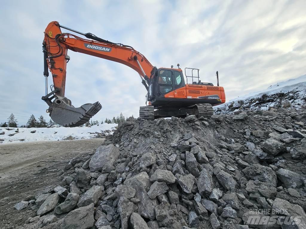 Doosan DX 340 LC Paletli ekskavatörler