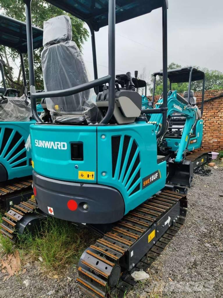 Sunward SWE 18 UF Mini ekskavatörler, 7 tona dek
