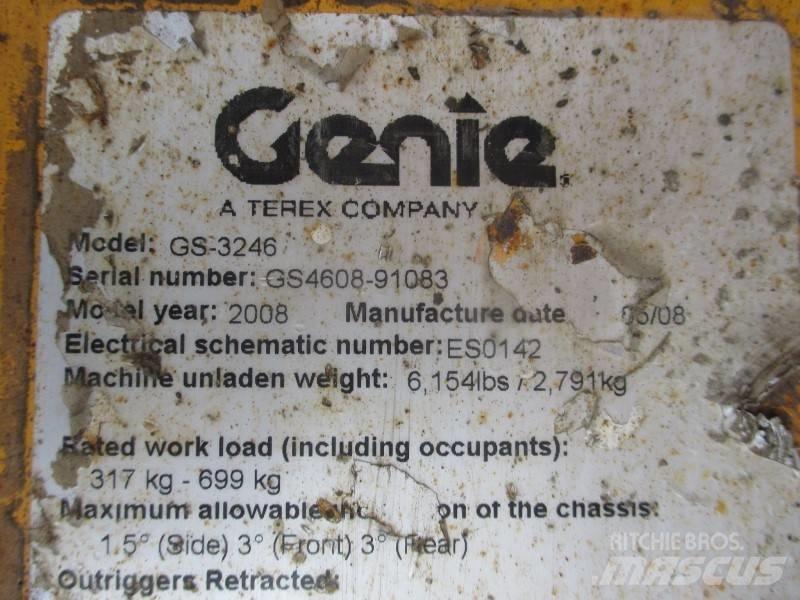 Genie GS 3246 Makasli platformlar
