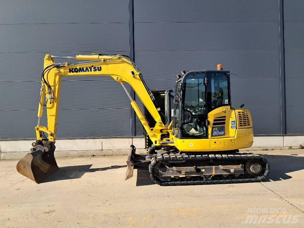 Komatsu PC80MR-5E0 Midi ekskavatörler 7 - 12 t