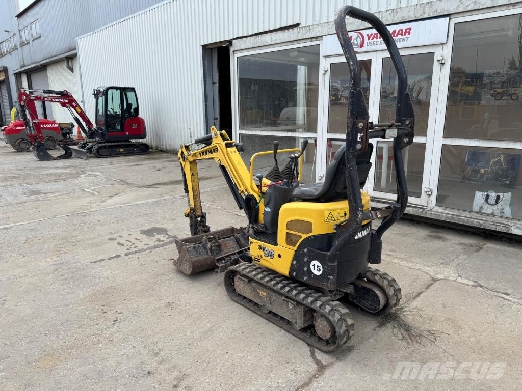 Yanmar SV08 (1C171) Mini ekskavatörler, 7 tona dek