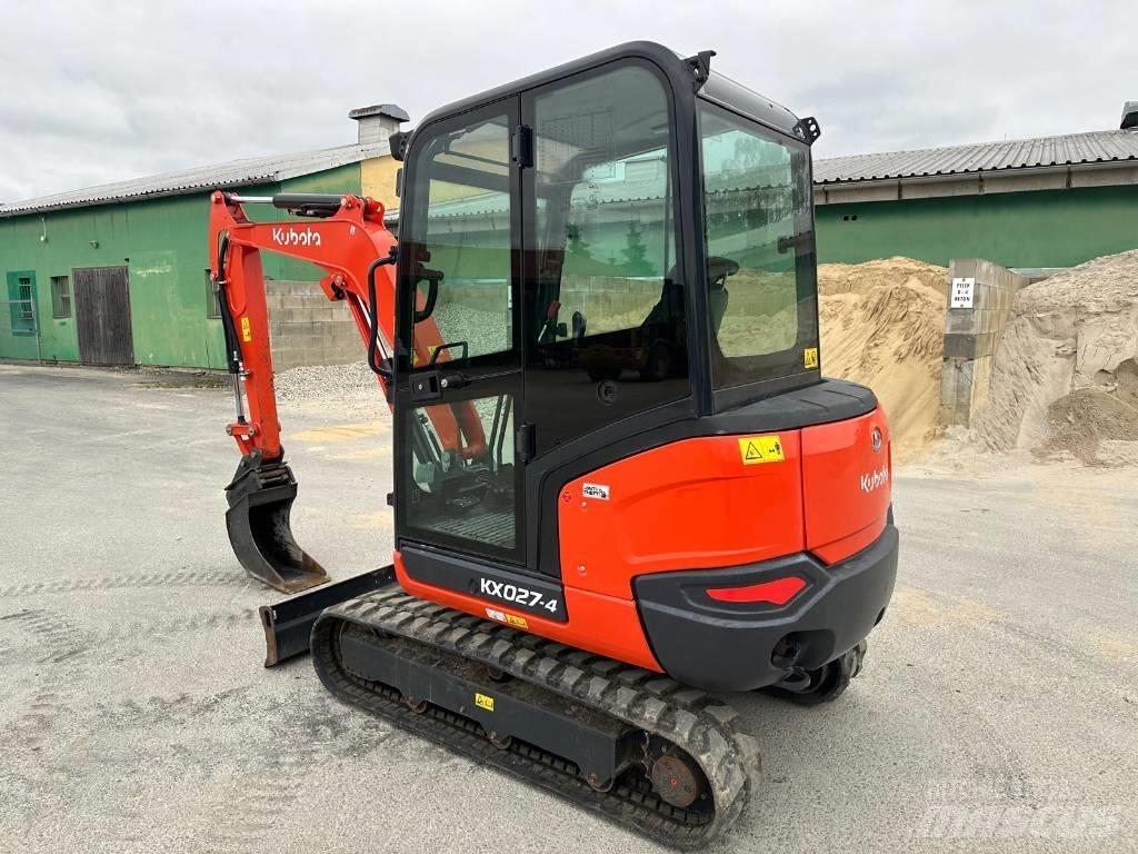 Kubota kx 027-4 Mini ekskavatörler, 7 tona dek