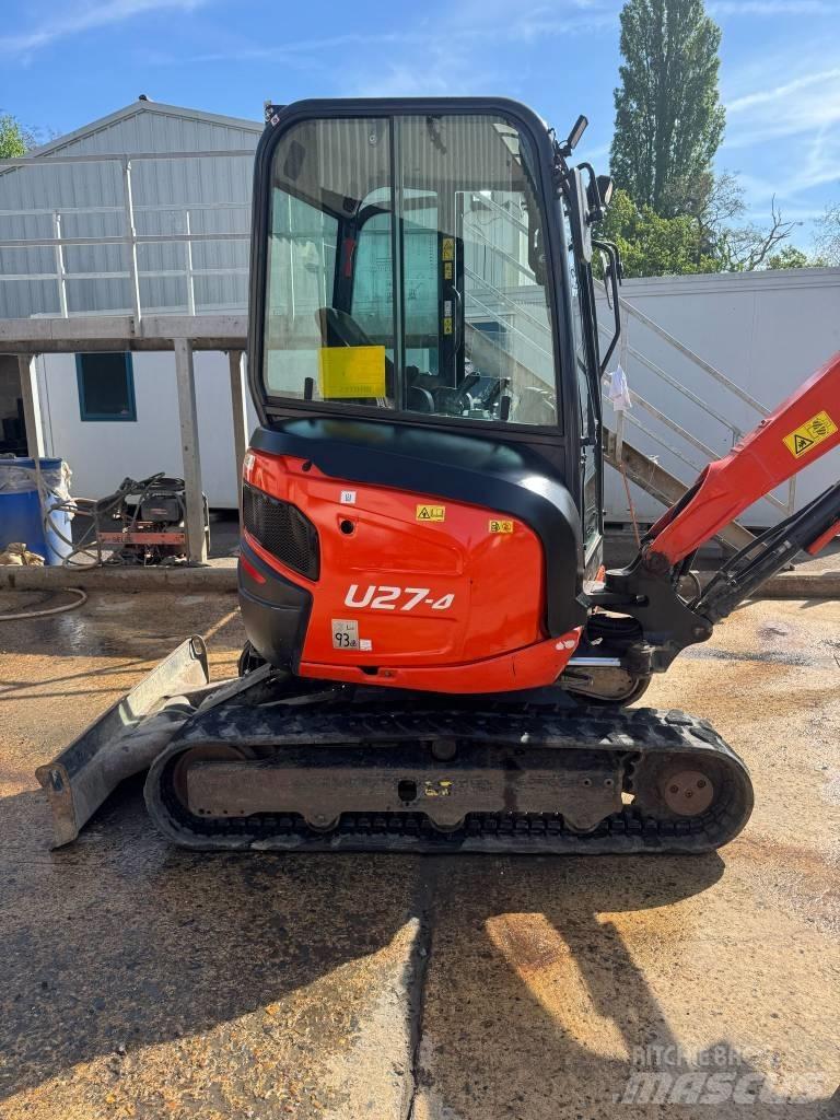 Kubota U 27-4 Mini ekskavatörler, 7 tona dek
