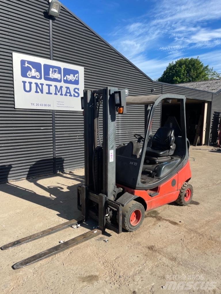 Linde H 18 T LPG'li forkliftler