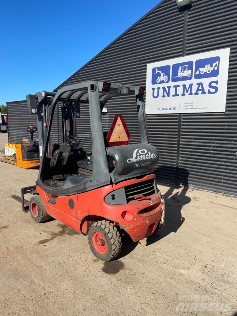Linde H 18 T LPG'li forkliftler