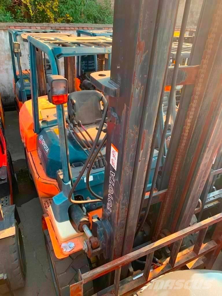 Toyota 7 FDA 50 Dizel forkliftler