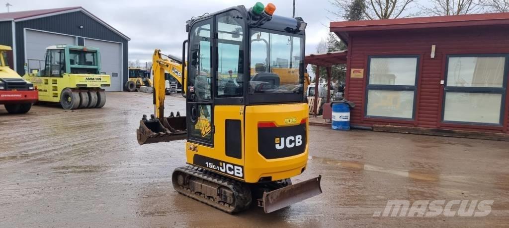 JCB 15 C-1 Mini ekskavatörler, 7 tona dek