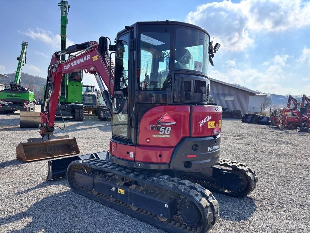 Yanmar Vio 50-6 Mini ekskavatörler, 7 tona dek
