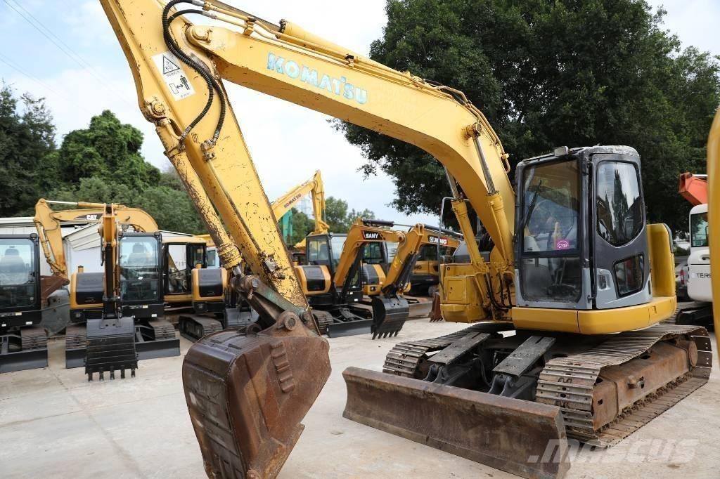 Komatsu PC 128 Mini ekskavatörler, 7 tona dek