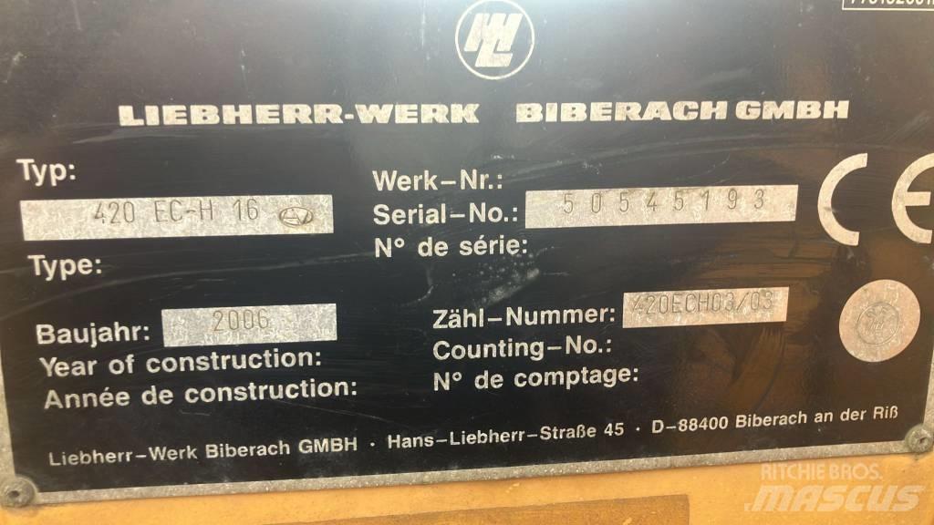 Liebherr 420 EC-H16 Kule vinçler