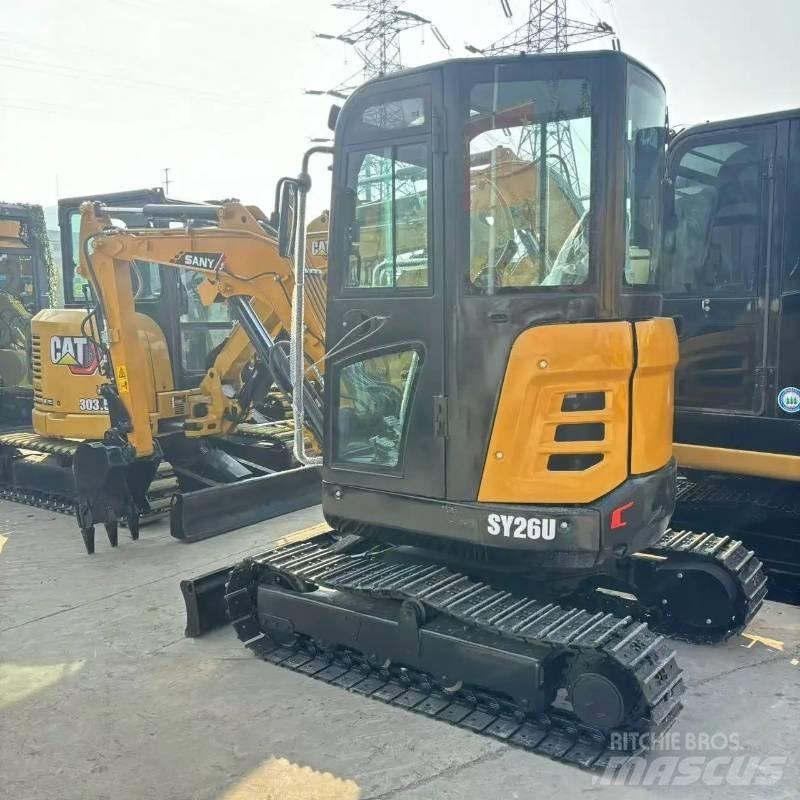 Sany SY 26 U Mini ekskavatörler, 7 tona dek