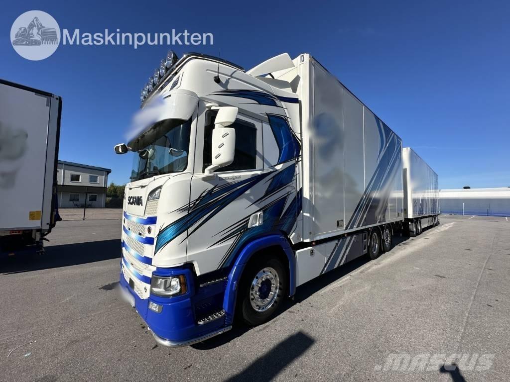 Scania R 520 Kapali kasa kamyonlar