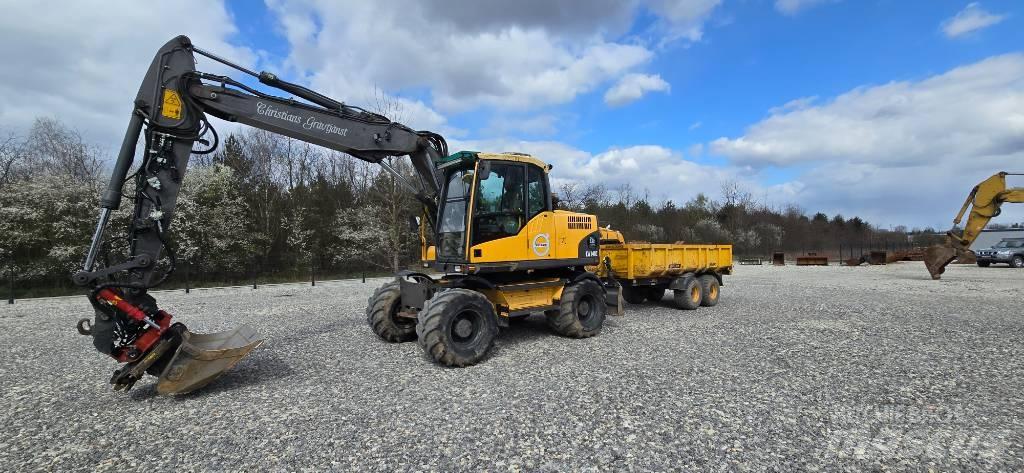 Volvo EW 140 C Lastik tekerli ekskavatörler