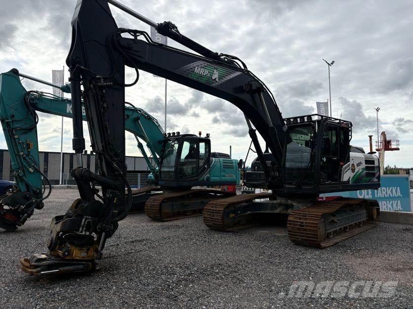 Hitachi ZX250LC-7 Paletli ekskavatörler