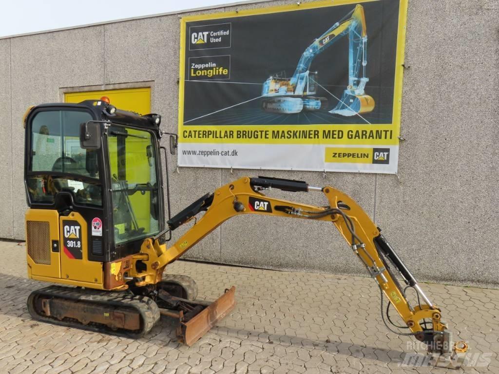 CAT 301.8 Mini ekskavatörler, 7 tona dek