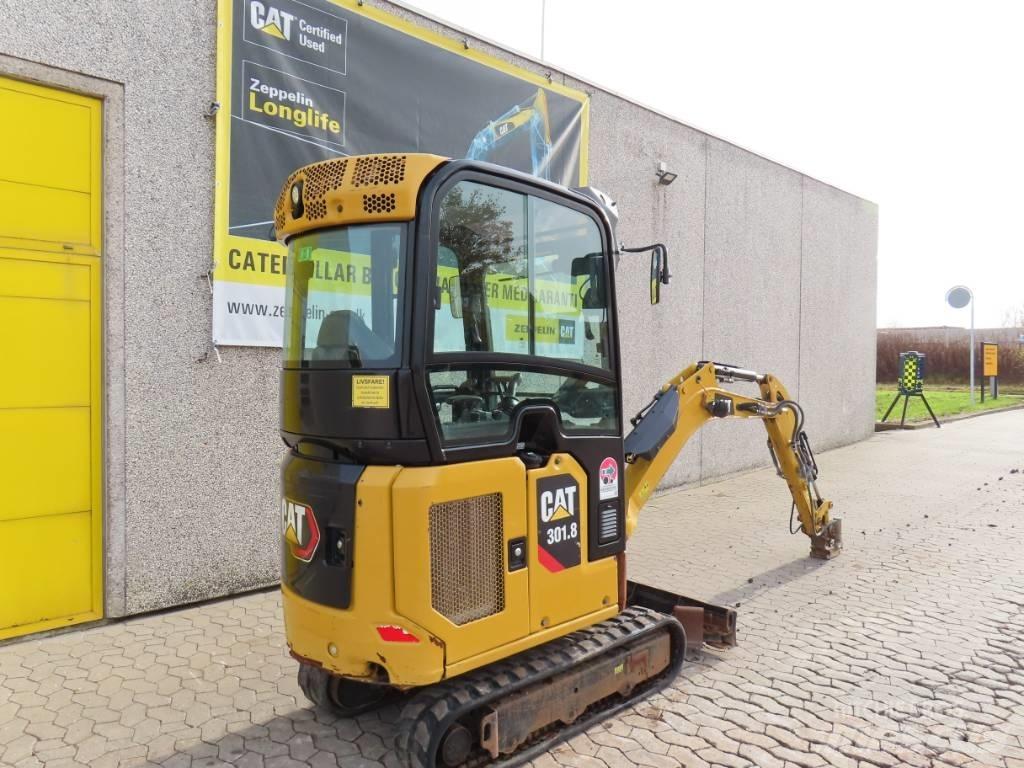 CAT 301.8 Mini ekskavatörler, 7 tona dek