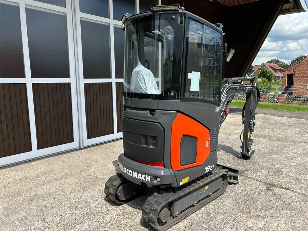Eurocomach 19ZT Mini ekskavatörler, 7 tona dek
