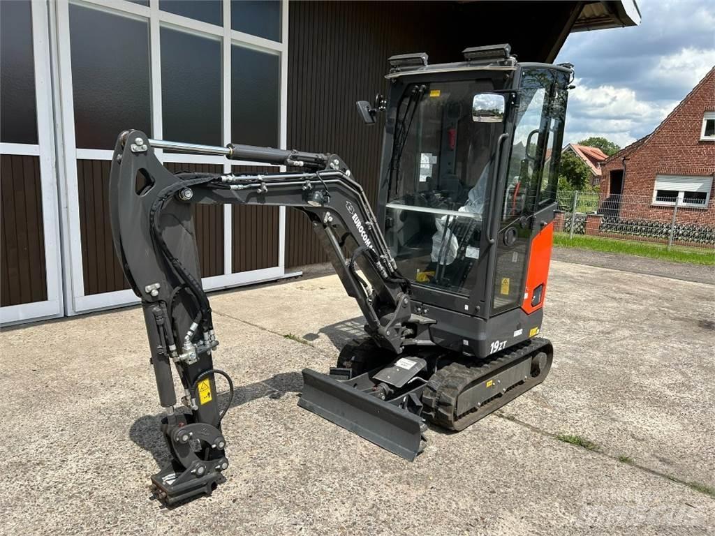 Eurocomach 19ZT Mini ekskavatörler, 7 tona dek