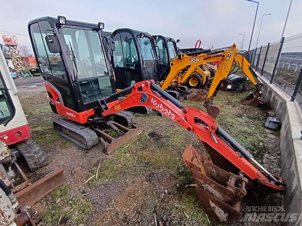 Kubota KX 016-4 Mini ekskavatörler, 7 tona dek