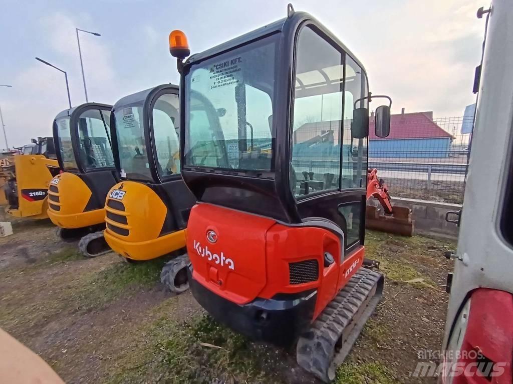 Kubota KX 016-4 Mini ekskavatörler, 7 tona dek