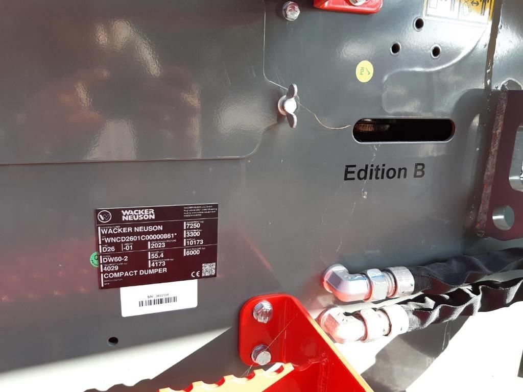 Wacker Neuson DW60-2 Belden kirma kaya kamyonu