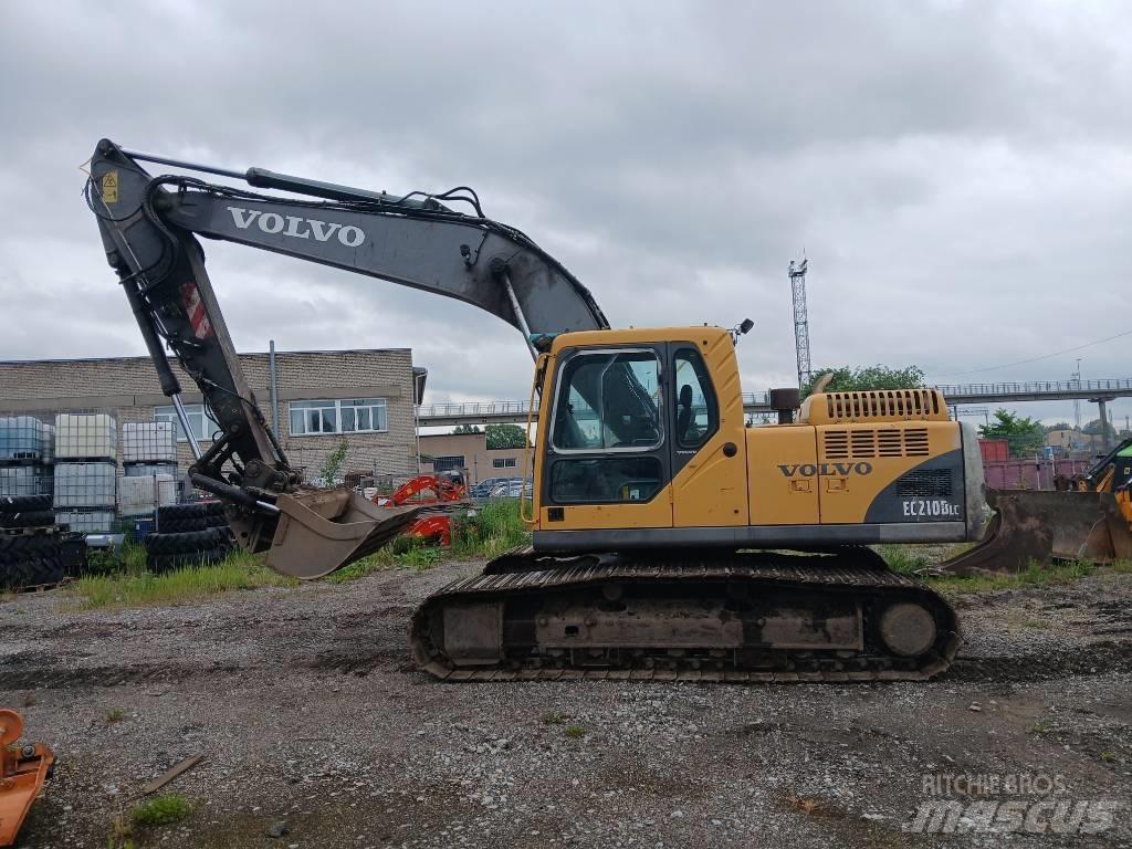 Volvo EC 210 B LC Paletli ekskavatörler