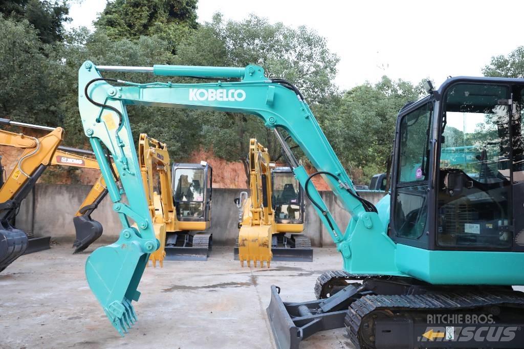 Kobelco sk60-8 Mini ekskavatörler, 7 tona dek
