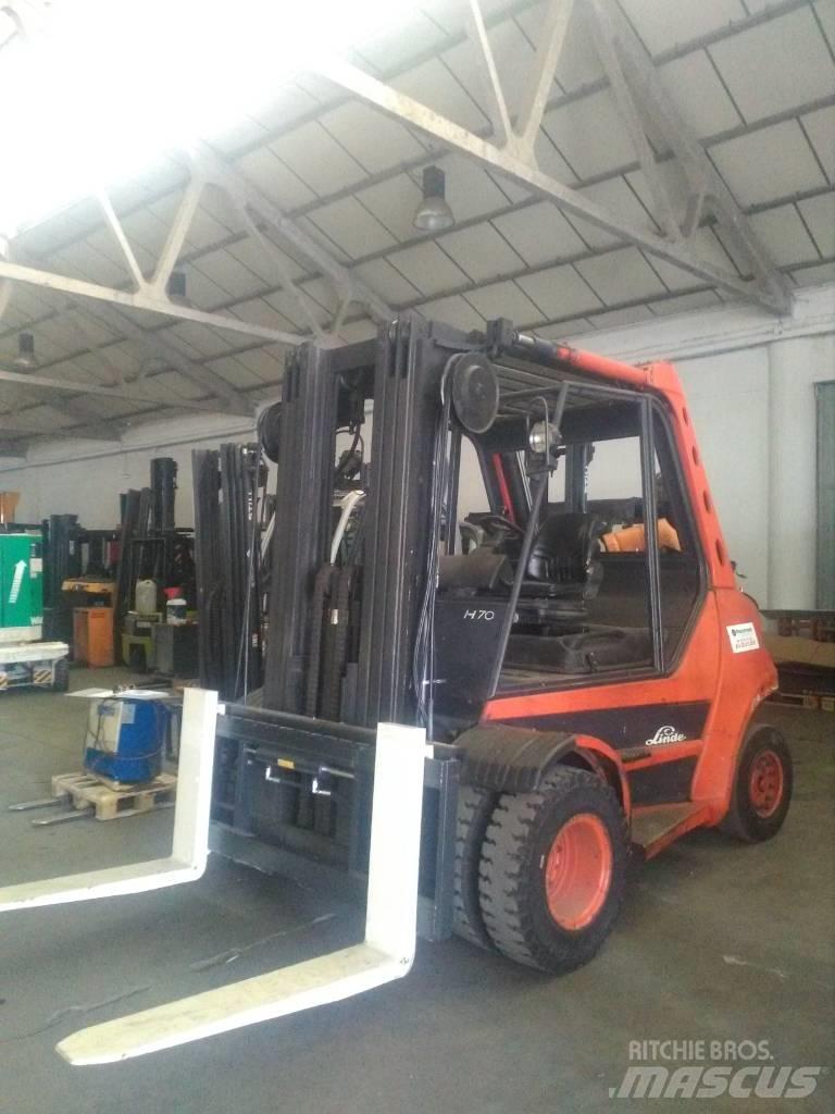 Linde H70GLP LPG'li forkliftler