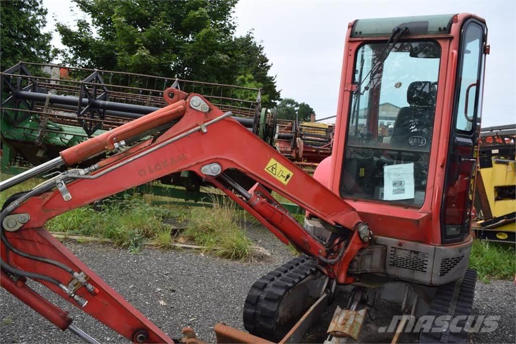 Yanmar VIO 25 - 4 Mini ekskavatörler, 7 tona dek
