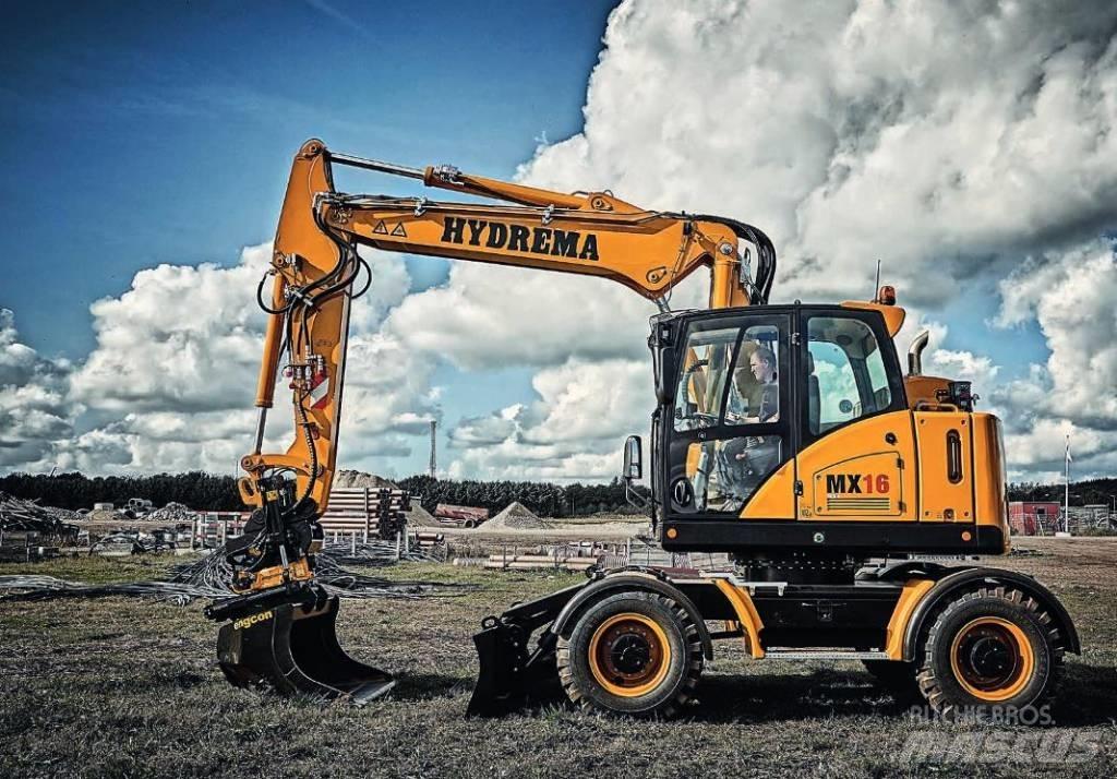 Hydrema MX16 Lastik tekerli ekskavatörler